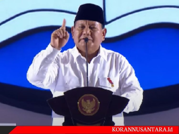 Tegas! Prabowo: Tak Akan Menoleransi Tindakan Korupsi