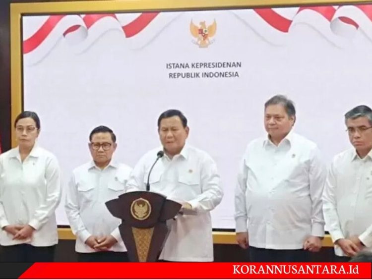 Presiden Prabowo Putuskan Upah Minimum Tahun 2025 Naik 6,5 %