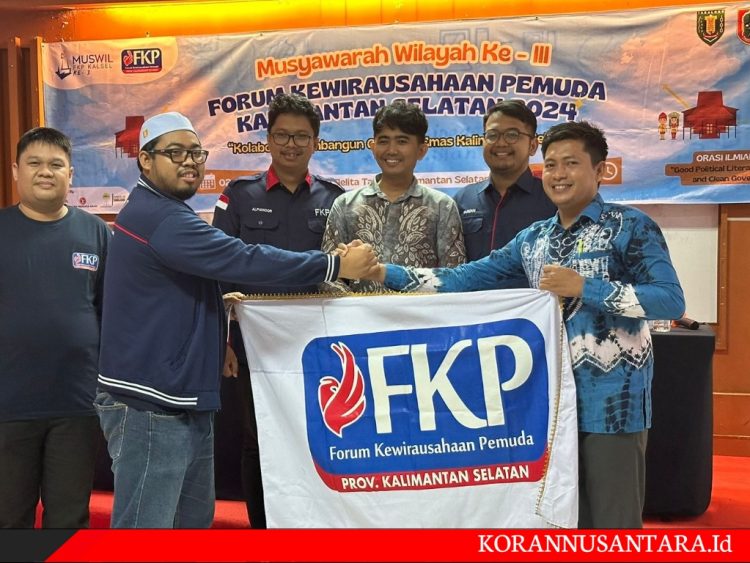 Sah! Pimpin FKP Kalsel, Arisandi Hidayatullah: Fokuskan Pengembangan Wirausaha Muda Kalsel