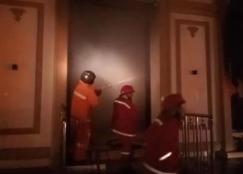 Ruang Samapta Polresta Jambi Hangus Dilalap Sijago Merah