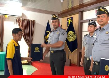 45 Warga Binaan Yang Beragama Kristiani Mendapat Remisi Dari Lapas Kelas II B Kota Tanjungbalai
