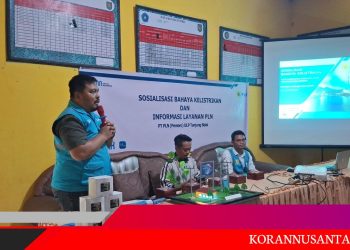 Desa Sei Lunang Menjadi Tuan Rumah ” Sosialisasi Bahaya Kelistrikan Dan Informasi Layanan Pelanggan” Oleh PT PLN ULP Tanjung Balai