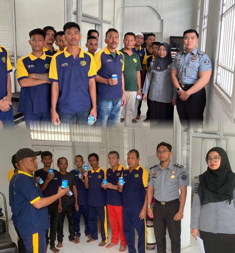 Lapas TBA Lakukan Test Urine Kepada 13 Orang WBP