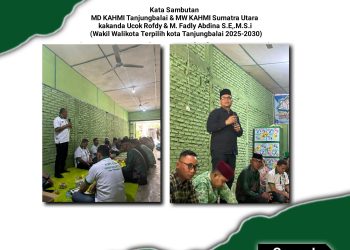Fadly Abdina Wakil Walikota Terpilih Salurkan Bantuan Sosial Kepada Anggota HMI dan Masyarakat di Tanjungbalai