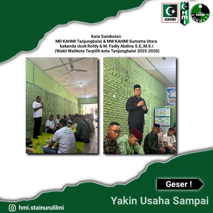 Fadly Abdina Wakil Walikota Terpilih Salurkan Bantuan Sosial Kepada Anggota HMI dan Masyarakat di Tanjungbalai