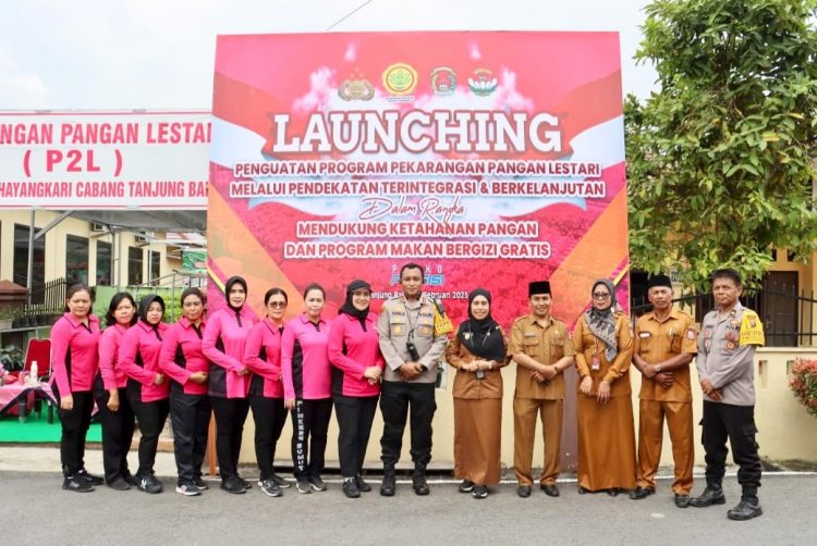 Kadis Pertanian Hadiri Acara Program Ketahanan Pangan Dan Program Makan Bergizi Gratis Yang Diadakan Polres Tanjungbalai