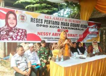 Sambut Aspirasi Konstituen Hj Nessy Anggota DPRD Kota Tanjungbalai Fraksi Hanura Adakan Reses