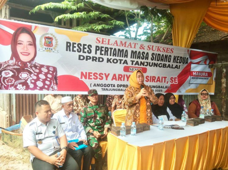 Sambut Aspirasi Konstituen Hj Nessy Anggota DPRD Kota Tanjungbalai Fraksi Hanura Adakan Reses
