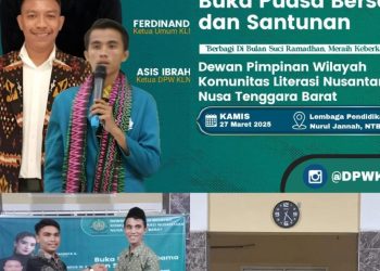 Buka Puasa Bersama DPW KLN NTB di LPQ Nurul Jannah NTB