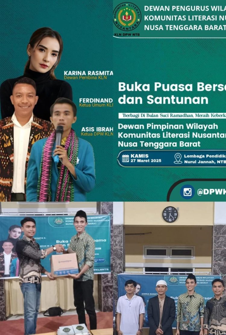 Buka Puasa Bersama DPW KLN NTB di LPQ Nurul Jannah NTB
