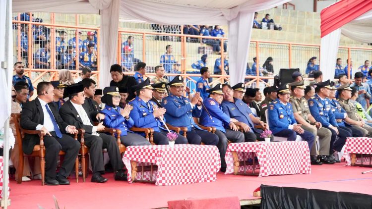 Apel Kesiapsiagaan Nasional Trantibumlinmas Digelar di Bontang
