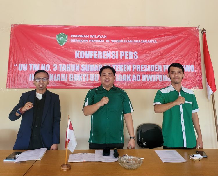 PW GPA DKI Jakarta Tegaskan Tak Ada Dwifungsi dalam UU TNI No 3 Tahun 2025: Selaraskan Ketahanan Nasional dengan Dinamika Geopolitik Global