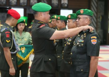 Kasad Pimpin Sertijab Pangdam IX/Udayana dan Empat Jabatan Strategis TNI AD