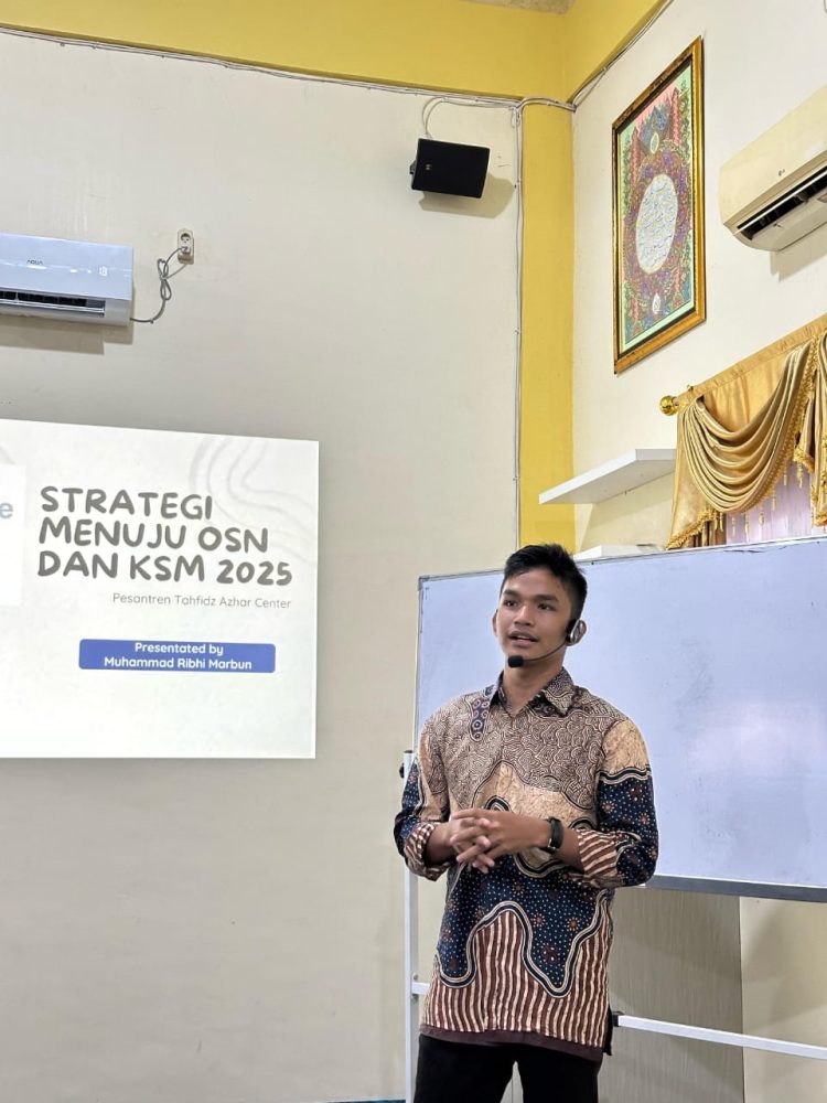Seminar dan Pelatihan OSN KSM di Pesantren Azhar Centre Labura