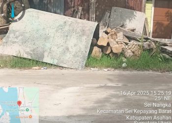 Penitipan Kayu Aloban di Sei Nangka Asahan Diduga Tidak Memiliki Izin, Pihak Berwenang Harus Tindak Tegas Pemilik Kayu