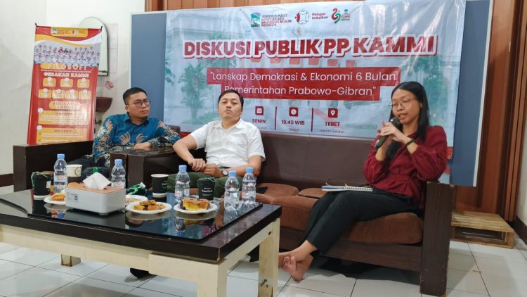PP KAMMI Gelar Diskusi Publik: Lanskap Demokrasi dan Ekonomi 6 Bulan Pemerintahan Prabowo-Gibran
