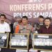 Polres Sampang Ungkap Peredaran Narkoba, Kurir dan 938,73 Gram Sabu Berhasil Diamankan