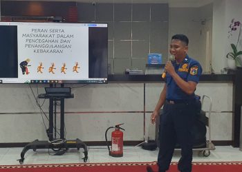 BRI KC Jakarta Tanjung Duren Lakukan Sosialisasi Tanggap Bencana Kebakaran