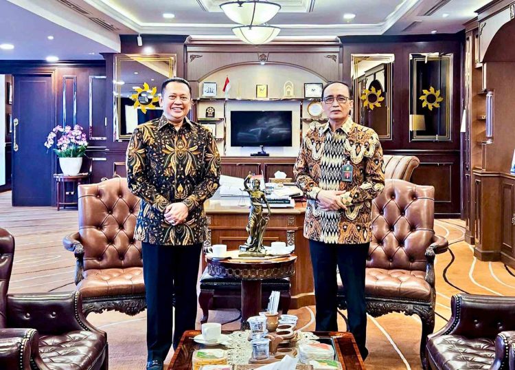 Bertemu Ketua Mahkamah Agung, Bamsoet Dukung MA Wujudkan Badan Peradilan Indonesia yang Agung