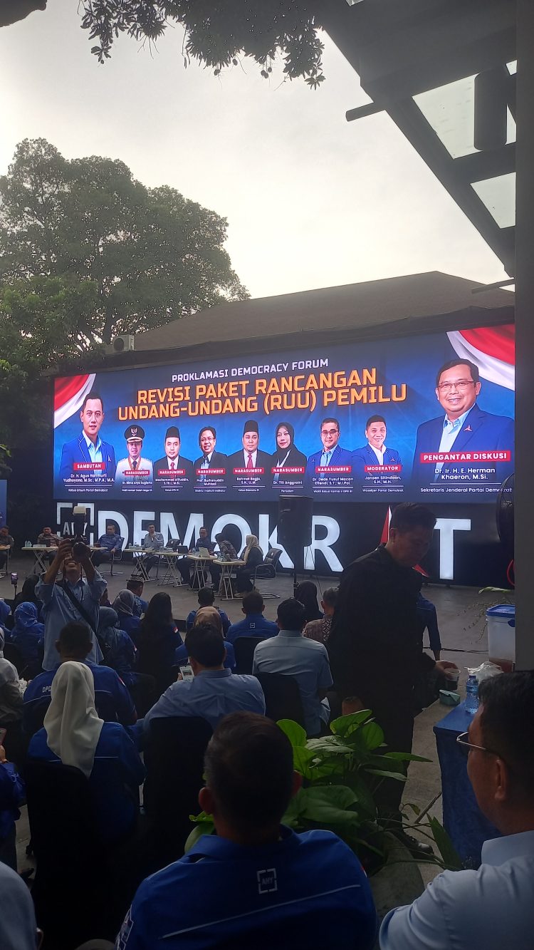 Partai Demokrat Dorong Percepatan Revisi UU Pemilu Lewat Diskusi Publik