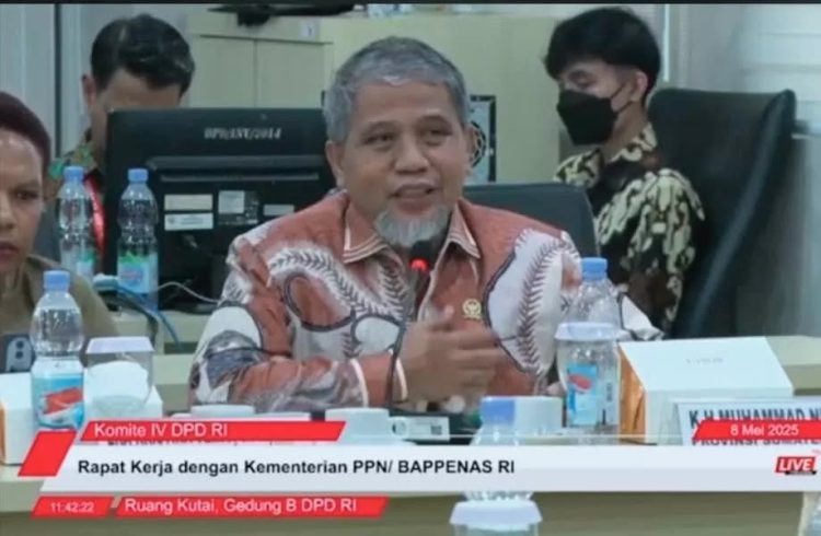 Dihadapan Menteri PPN, Anggota DPD RI Nuh Kritisi Program MBG yang Menyebabkan Siswa Keracunan