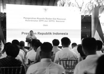 Presiden RI Beri Pengarahan Kepada BGN, Koordinator SPPI dan SPPG Nasional