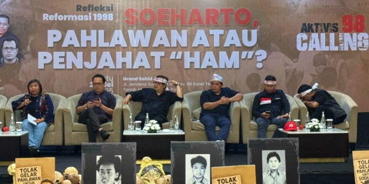 Refleksi 27 Tahun Reformasi, Ratusan Aktivis 98 Tolak Usulan Gelar Pahlawan Soeharto