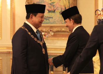 Presiden Prabowo Dianugrahi Bintang Kebesaran Brunei Darussalam
