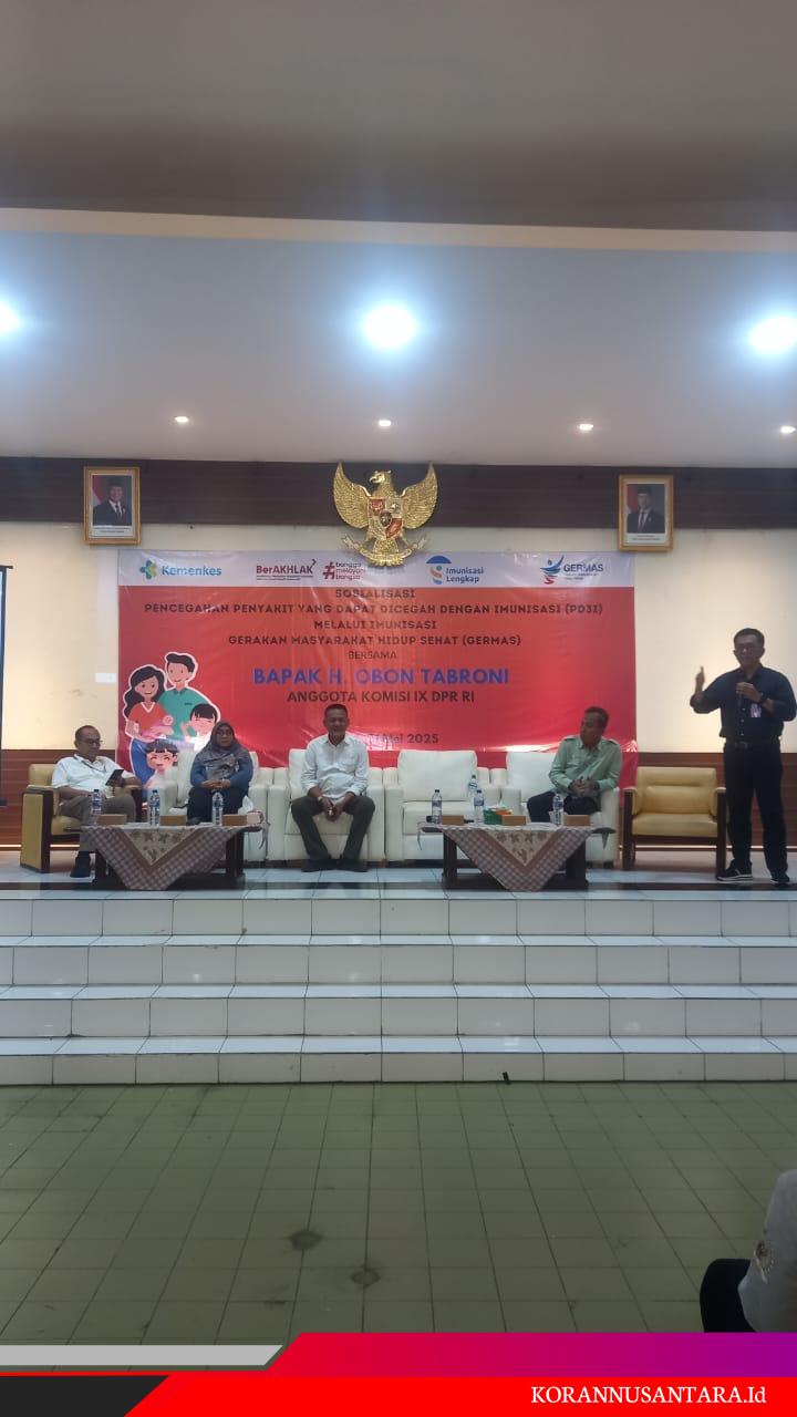 Cegah Penyakit Menular, Kemenkes dan Komisi IX DPR RI Sosialisasikan PD3I di Unisma Bekasi