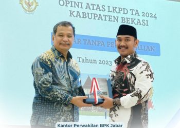 Kabupaten Bekasi Raih Opini WTP 2024