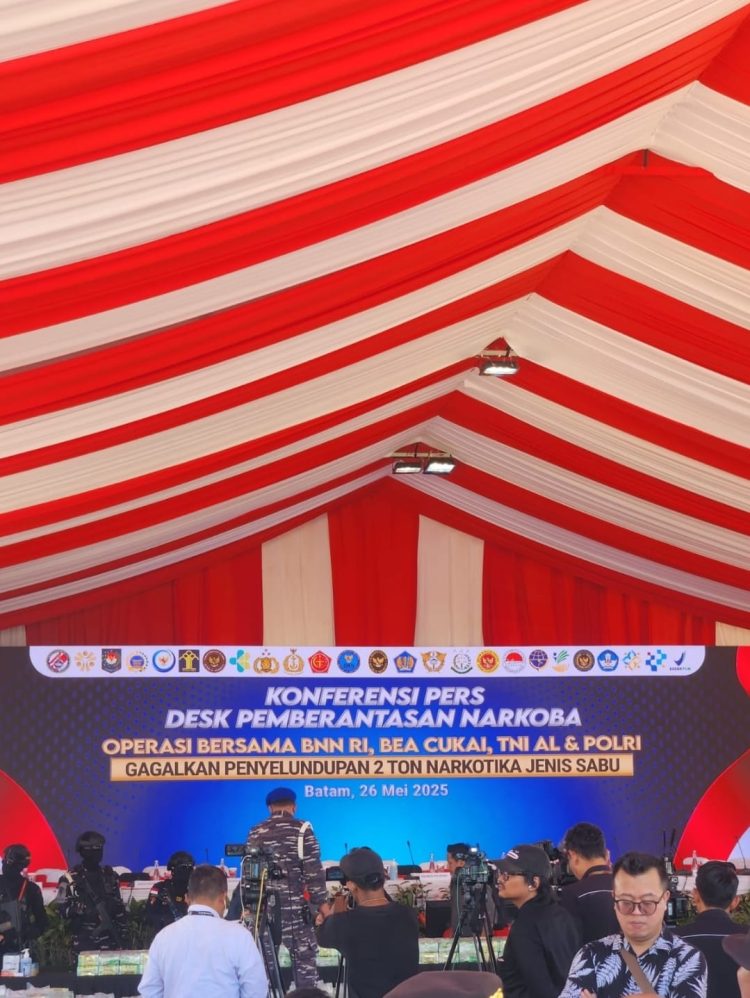 BNN, Bea Cukai, TNI AL, dan Polda Kepri Gagalkan Penyelundupan 2 Ton Sabu, Terbesar Sepanjang Sejarah Indonesia