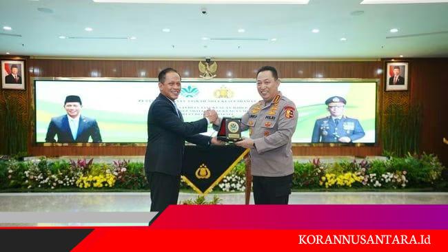 Mabes Polri dan Mentri Lingkungan Hidup MOU Jaga Lingkungan Hidup