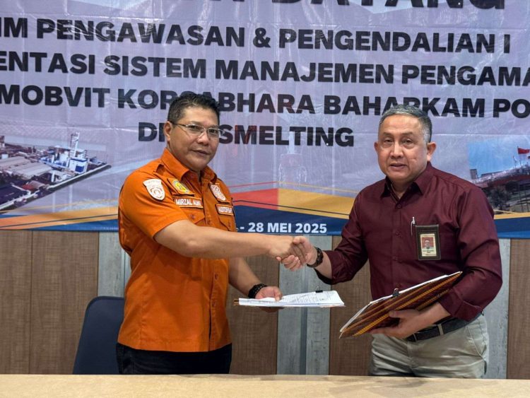 Korsabhara Baharkam Polri, Perkuat Sistem Manajemen Pengamanan (SMP) Obvitnas di PT. Smelting