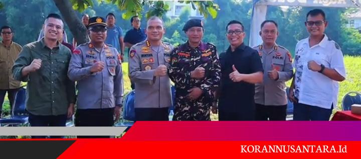 Kapolres Metro Bekasi Tinjau Langsung Pengamanan Ibadah Kenaikan Isa Almasih di Gereja Ibu Teresa Cikarang