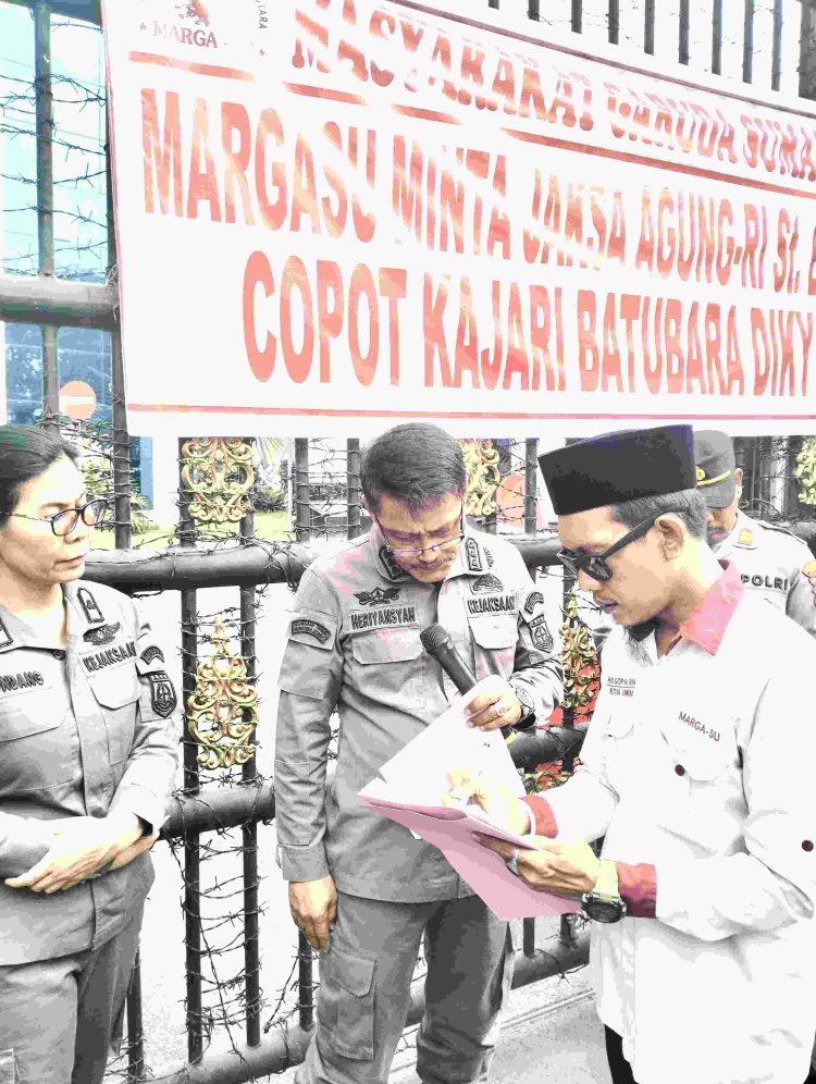MARGASU Minta Jaksa Agung Copot Kajari Batubara Terkait OTT 2 Pejabat Dinas Pendidikan Sumut