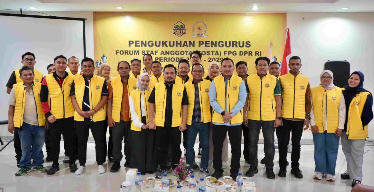 Usai Dikukuhkan, FOSTA FPG DPR RI Siap Jadi Pilar Kuat Fraksi Partai Golkar