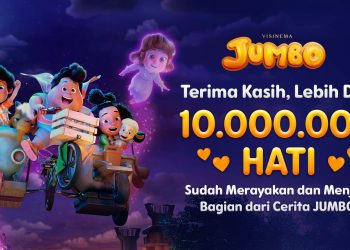 “JUMBO” Resmi Jadi Film Indonesia Terlaris Sepanjang Masa: Tembus 10 Juta Penonton dalam 60 Hari