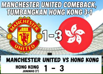 Manchester United Tutup Tur Akhir Musim dengan Kemenangan 3-1 atas Hong Kong