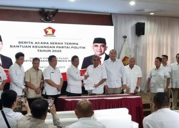 Partai Gerindra Terima Dana Parpol Rp 20 Miliar dari Pemerintah