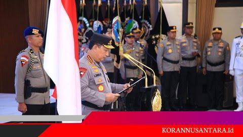 Kapolri Mutasi 67 Perwira Tinggi, 2 Kapolda Dipindah Tugas