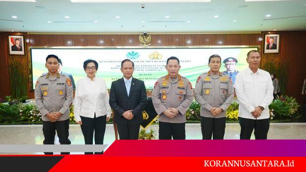 Kapolri dan Menteri LH MoU Komitmen Cegah Pencemaran hingga Kerusakan Lingkungan