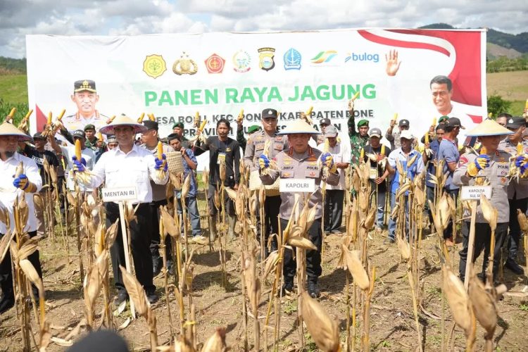 Ekspor Jagung Perdana Bukti Keberhasilan Sinergi Gugus Tugas Ketahanan Pangan Polri