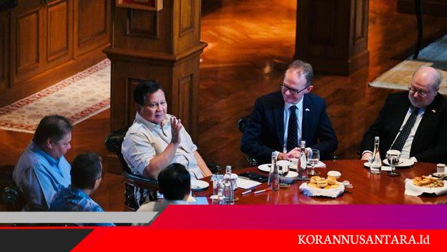 Prabowo Terima Delegasi Inggris di Hambalang, Perluas Kerja Sama Pendidikan