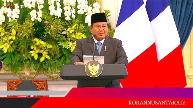 Presiden Prabowo Buka Peluang Jalin Diplomatik Jika Israel Akui Kemerdekaan Palestina
