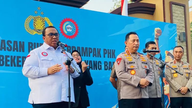 KSPSI Apresiasi Langkah Kapolri Bantu 700 Buruh Terdampak PHK Dapat Pekerjaan Baru