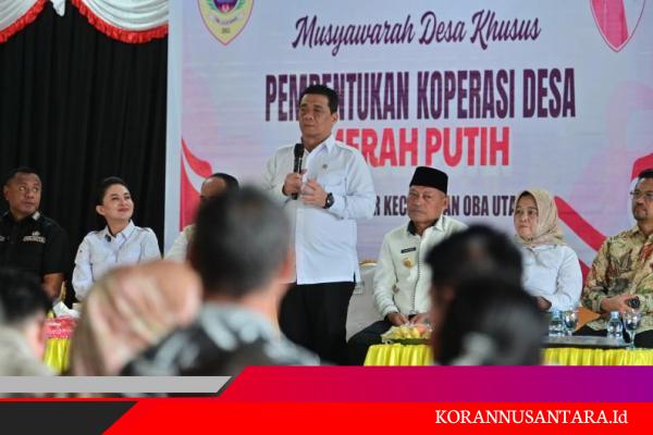 Wamendes Riza Patria: Presiden Prabowo Ingin Usaha Rakyat Maju Lewat Kopdes