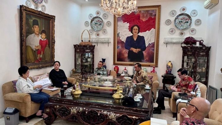 Dasco Bertemu Megawati Soekarnoputri, Isu Reshuffle Kabinet Merah Putih Menguat!