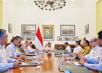 Presiden Prabowo Pimpin Ratas Pembentukan Giant Sea Wall di Sepanjang Pulau Jawa