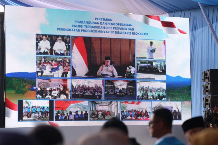 Resmikan Peningkatan Produksi Minyak Lapangan Banyu Urip, Presiden Prabowo: Ini Kerja Nyata Menteri Bahlil