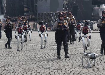 HUT Bhayangkara ke-79, Polri Tampilkan Robot Humanoid-K9: Wujud Modernisasi Polri